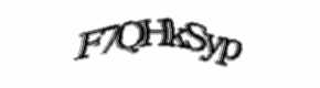 Security check image, please type the characters shown